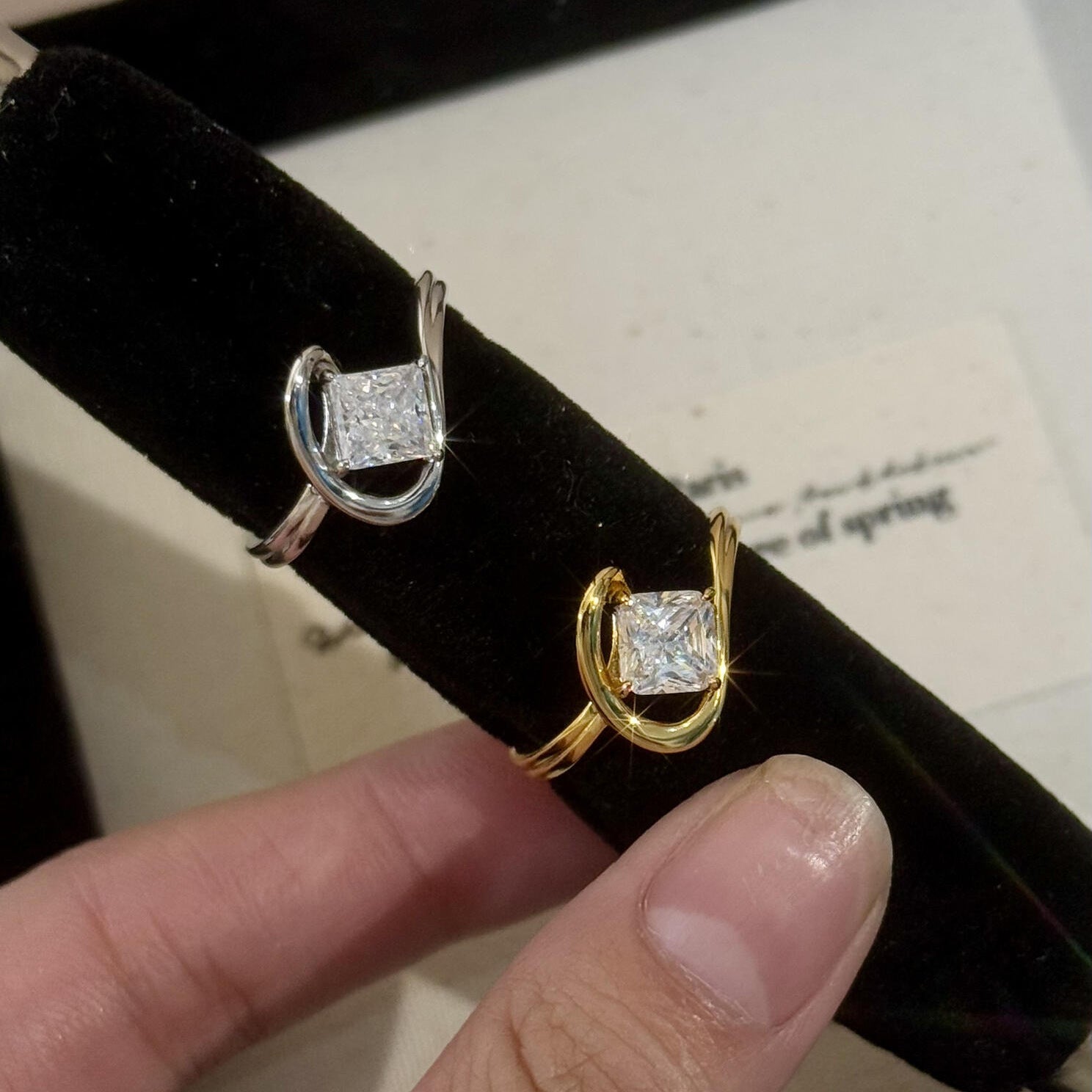 Confluence Diamond Ring