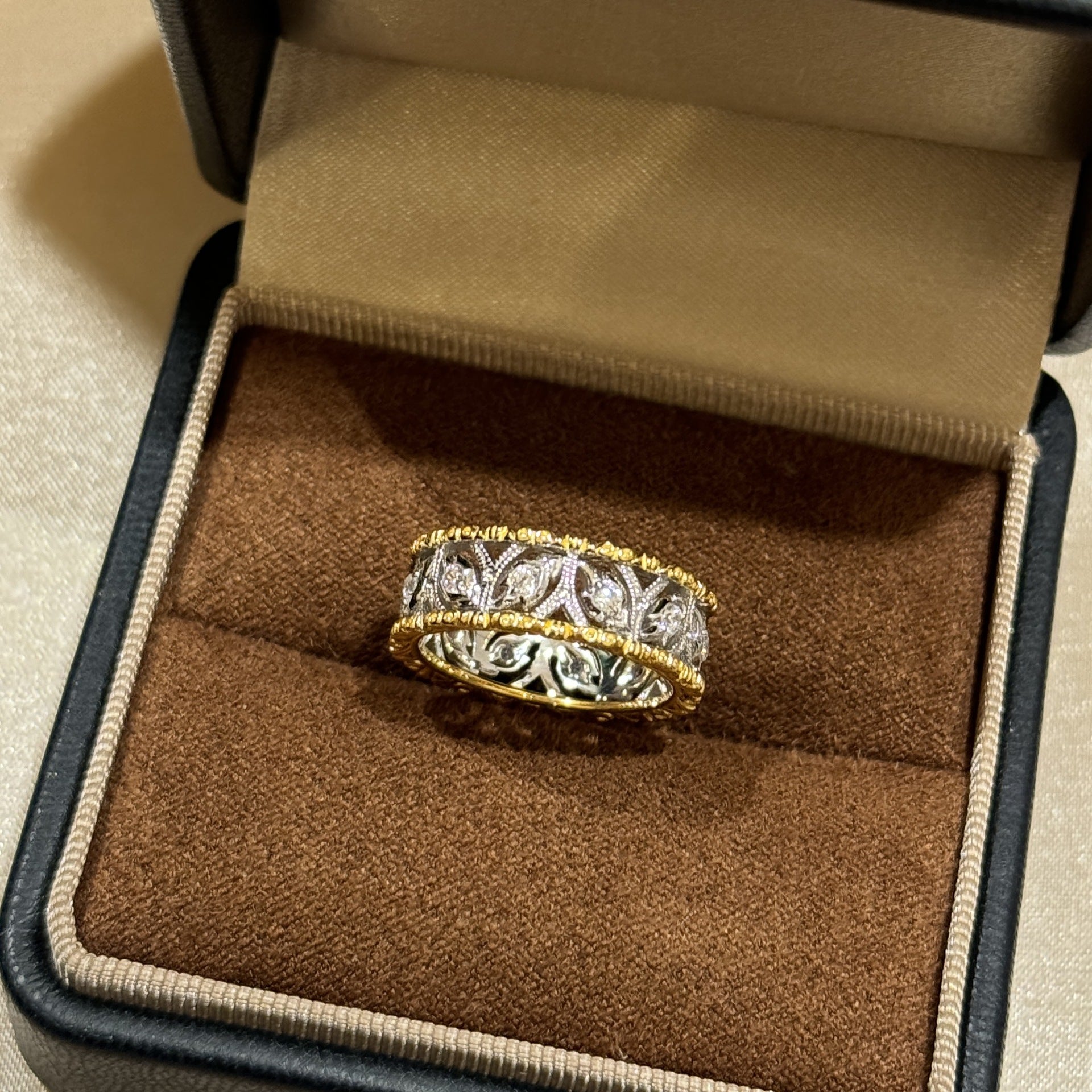 Lily of the Valley Hoop Earrings, Necklace & Ring