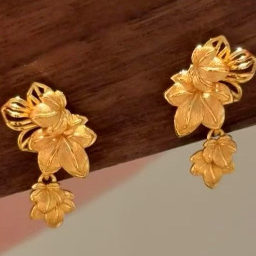 Felicity Paulownia Stud Earrings