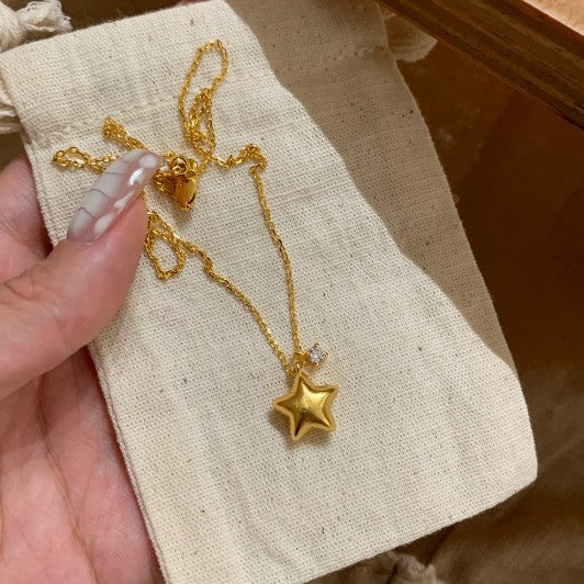 Bubble Star Necklace