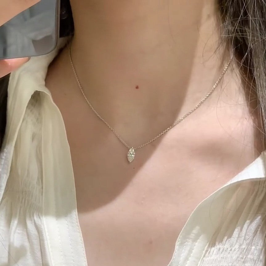 Tidal Horse Eye Silver Necklace & Ring