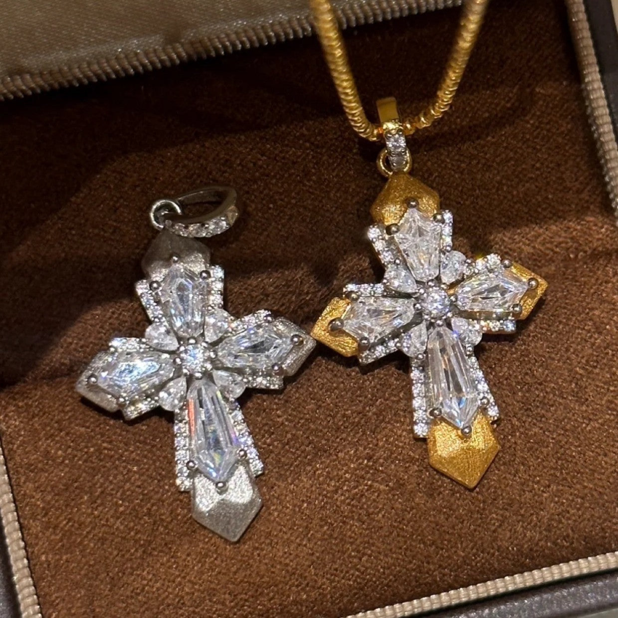 Zenith White Zircon Necklace