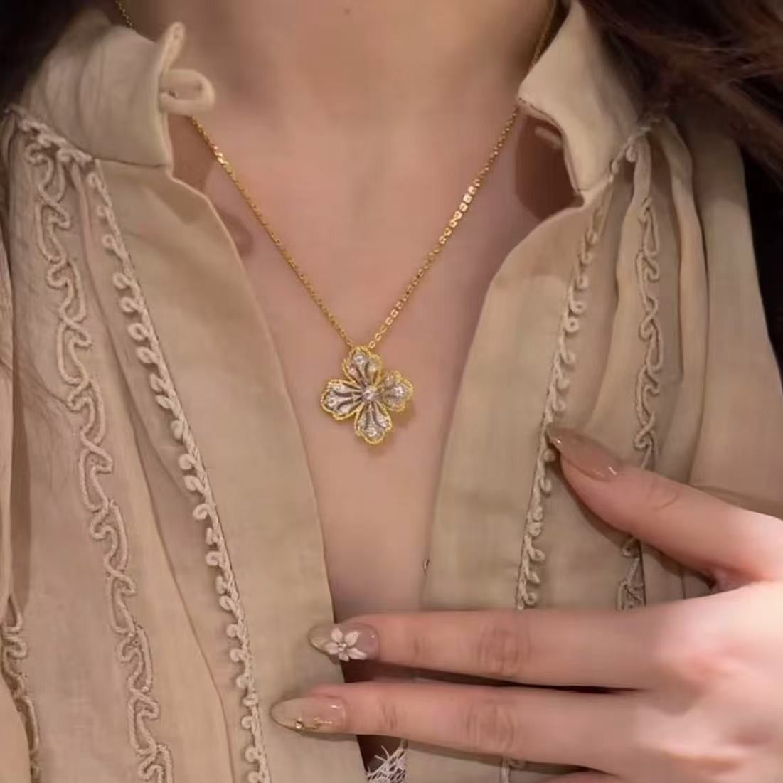 Vortex Stud Earrings & Necklace