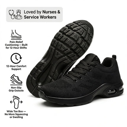 12-Hour Shift Women's Orthopedic Sneakers for Heel & Plantar Fasciitis