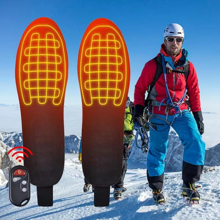 Rechargeable Cordless Heated Insoles - Snowboard, Ski, Hiking & Outdoor
