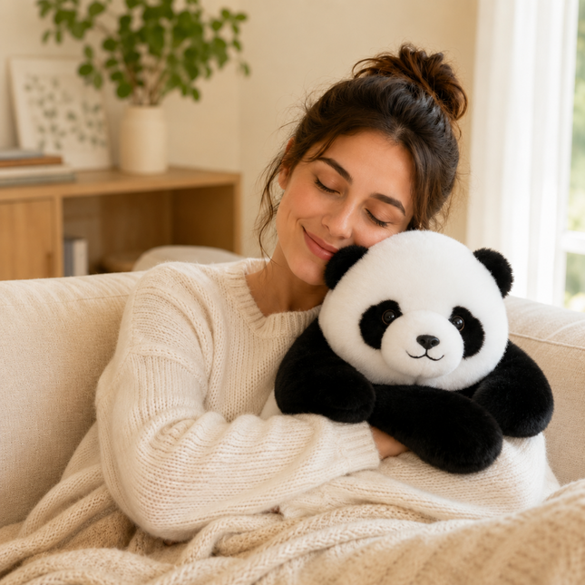 Stuffed Animals Hugging Pillow Plush - Kawaii Cuddle Toy with Long Arms
