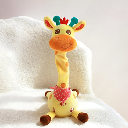 Singing Giraffe Plush Toy - Nursery Rhymes, Talk-Back, Soft Cuddle