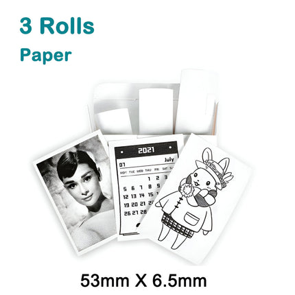 Label Maker - Portable Bluetooth Thermal Printer, Inkless Pocket Printer