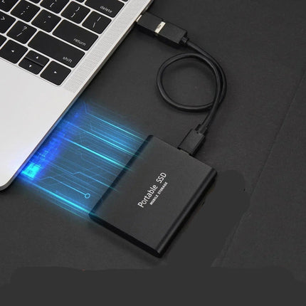 Portable SSD - 128GB, Fast Transfer, Aluminum Build, Multiple Colors