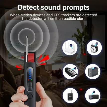 GPS Tracker Detector - Hidden Camera, RF Bug Scanner for Cars, Hotels