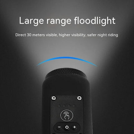 Mountain Bike Electronic Horn - Rechargeable Bike Light and Loud Horn