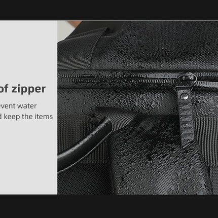 Expandable Rolltop Backpack - Waterproof, 17-Inch Laptop Fit, Anti-Theft