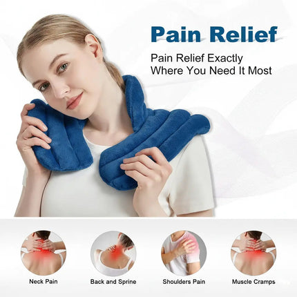 Relaxation Wrap - Microwavable, Weighted, Neck Heating Tension Relief