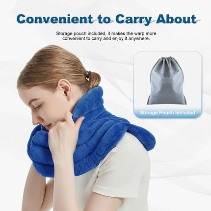 Relaxation Wrap - Microwavable, Weighted, Neck Heating Tension Relief