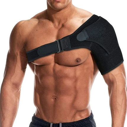 Shoulder Support Brace - Adjustable Compression, Lightweight Stability