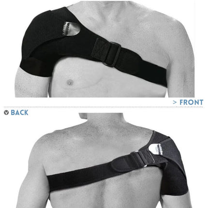 Shoulder Support Brace - Adjustable Compression, Lightweight Stability