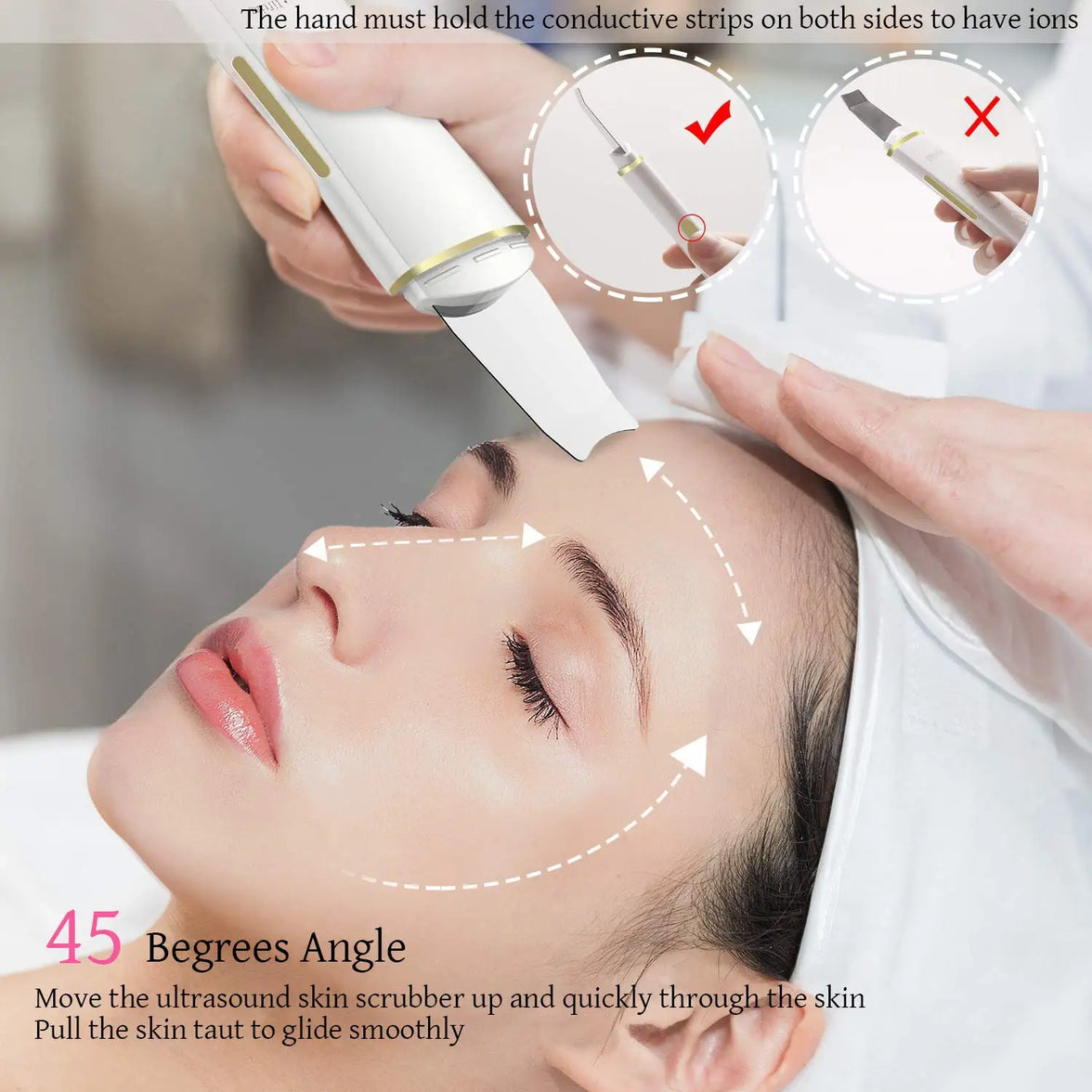 ManiDew Ultrasonic Skin Scrubber & Pore Cleaner