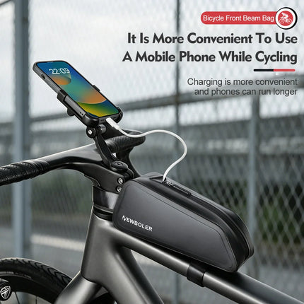 Bike Frame Bag - Top Tube Cycling Bag for MTB and Road Bikes, 3 Styles