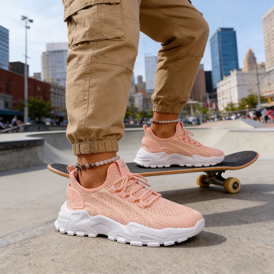 ManiComfy Ergonomic Knitted Mesh Sneakers
