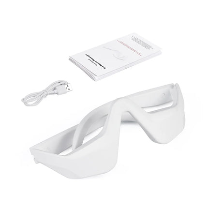 Hands-Free EMS & Red Light 3D Eye Massager - 4 Modes, 3 EMS Intensities