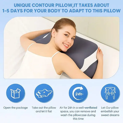 ManiDream Butterfly Memory Foam Cervical Pillow