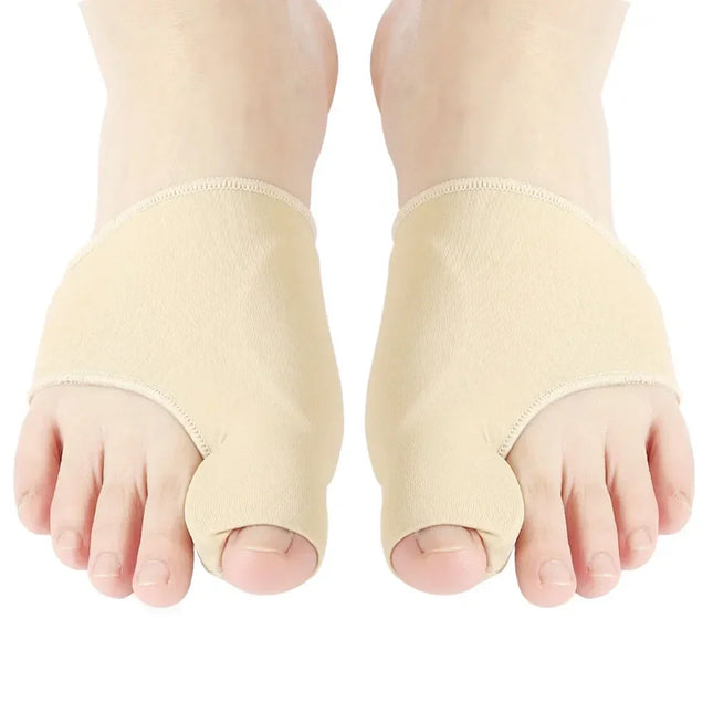 Ergonomic Toe Separation Sleeves - 1 Pair - Anti-Friction Gel Sleeves