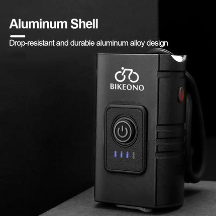 LED Bike Light - USB Rechargeable Front Headlight and Rear Tail Light