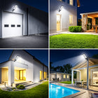 Solar Street Lights - Motion Sensor Outdoor Solar Flood Light, Remote