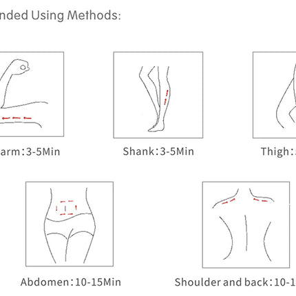 RF, EMS & LED Body Contouring Massager - 4-in-1 Radio Frequency Toning Device