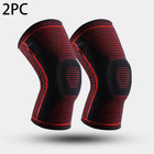 Padded Knee Brace - 1-Pair Silicone Patella Tracking Support Set