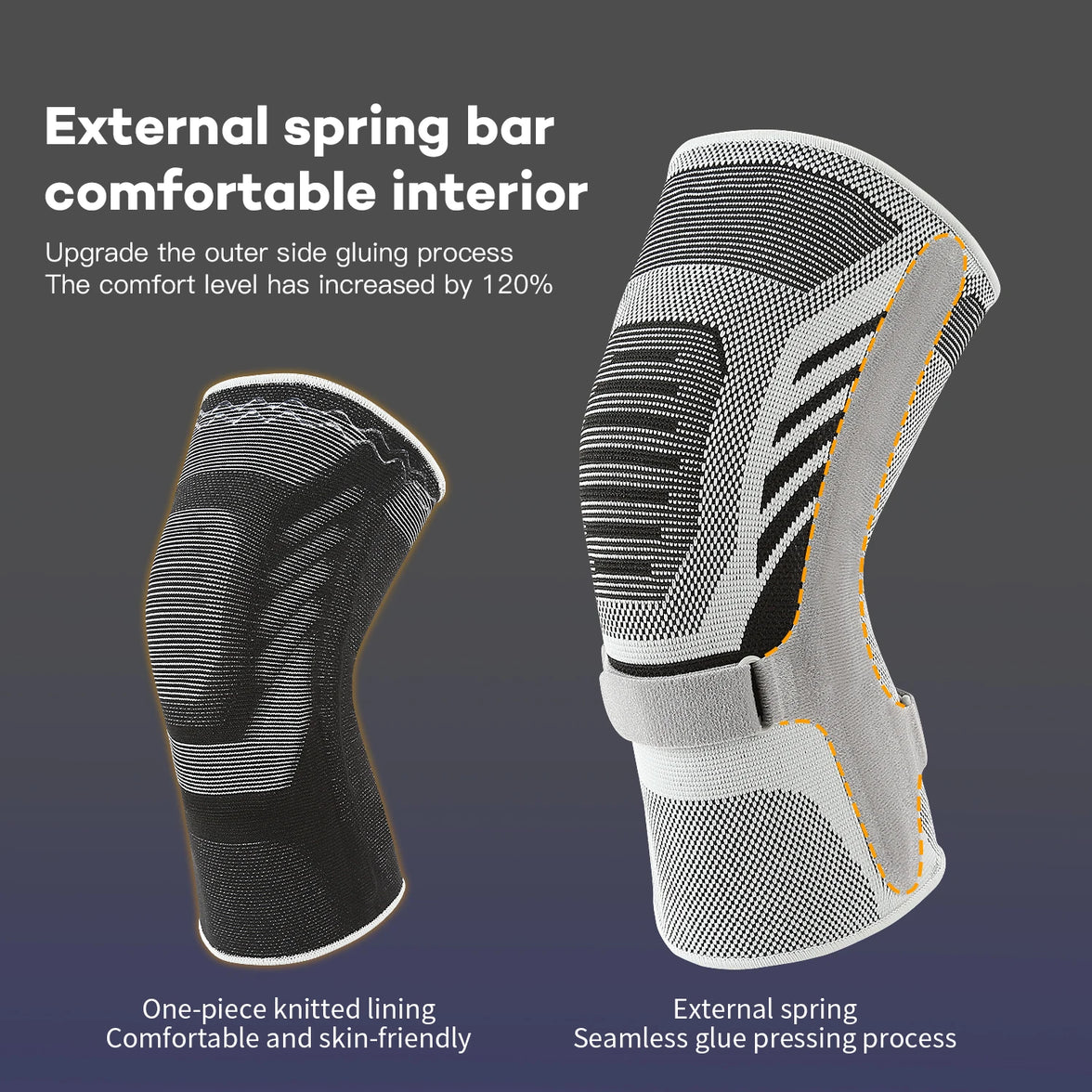 ManiBoost Double Strap Knee Brace - 1 Piece