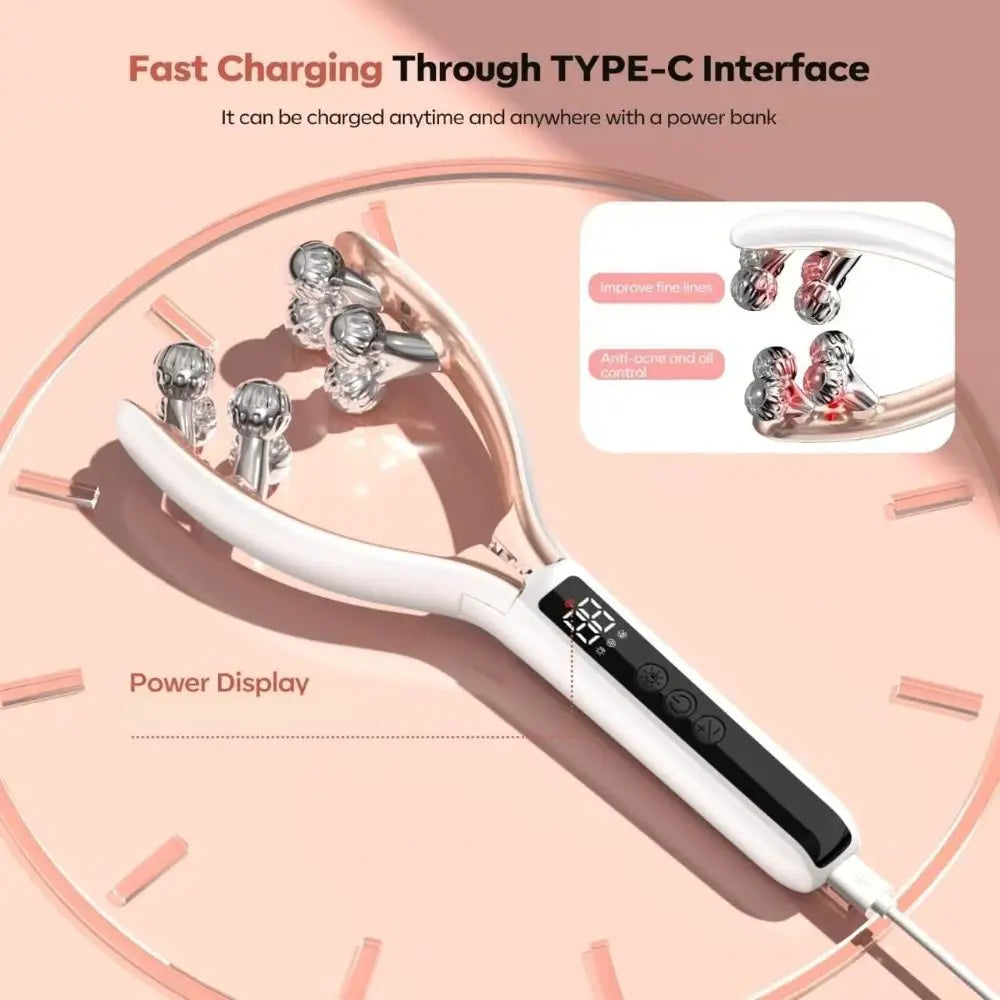 ManiArc Wireless Microcurrent Facial Roller Massager