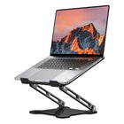 Adjustable Laptop Stand - Foldable Aluminum Riser for Laptop, Tablet