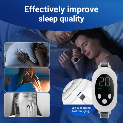 Intelligent Sleeping Relaxation Device - Microcurrent Wind-Down Wearable