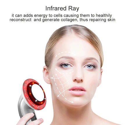 8-in-1 Face & Body Sculpting Device - EMS, RF, Ultrasonic & IPL Toning
