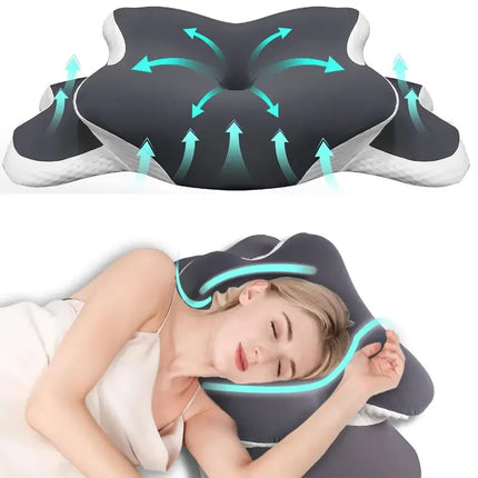 ManiDream Butterfly Memory Foam Cervical Pillow
