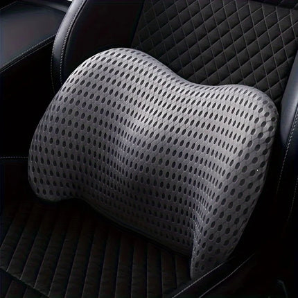 Ergonomic Memory Foam Lumbar Pillow - Contoured Spinal Support