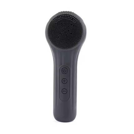 Electric Silicone Facial Brush Cleaner - Sonic Vibration & Roller Cleansing