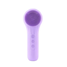 Electric Silicone Facial Brush Cleaner - Sonic Vibration & Roller Cleansing