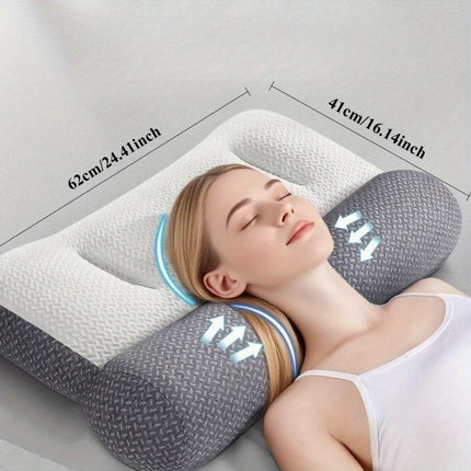 Ergonomic Cervical Pillow - Butterfly Design for Spinal Alignment