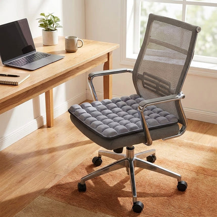 ErgoComfort Travel Seat Pad - Breathable Aircell, Adjustable Firmness