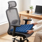 ErgoComfort Travel Seat Pad - Breathable Aircell, Adjustable Firmness