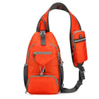 Anti-Theft Sling Backpack - RFID-Blocking Waterproof Travel Shoulder Bag