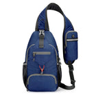 Anti-Theft Sling Backpack - RFID-Blocking Waterproof Travel Shoulder Bag