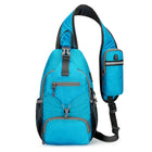 Anti-Theft Sling Backpack - RFID-Blocking Waterproof Travel Shoulder Bag