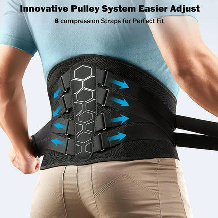 ManiCore Deluxe Ergonomic Lumbar Support Back Brace