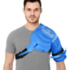 Hot & Cold Therapy Pack Support Brace - Hands-Free Shoulder Contour Fit