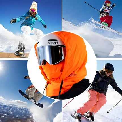 Balaclava Ski Mask - Winter Face Cover, Neck Warmer, Helmet Fit Hood
