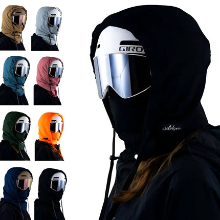 Balaclava Ski Mask - Winter Face Cover, Neck Warmer, Helmet Fit Hood