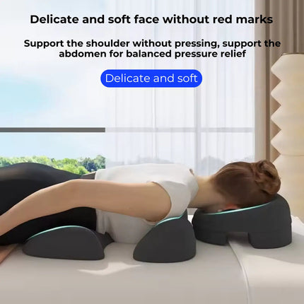 Massage Cradle Pillow Cushion Set - Face Down Massage Table Pillow
